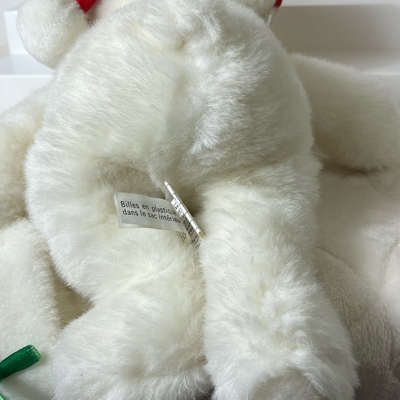 Ganz “Stocking Snugglers”1998 Plush Christmas Bear Stuffed Animal Toy RARE 15” - Picture 11 of 14